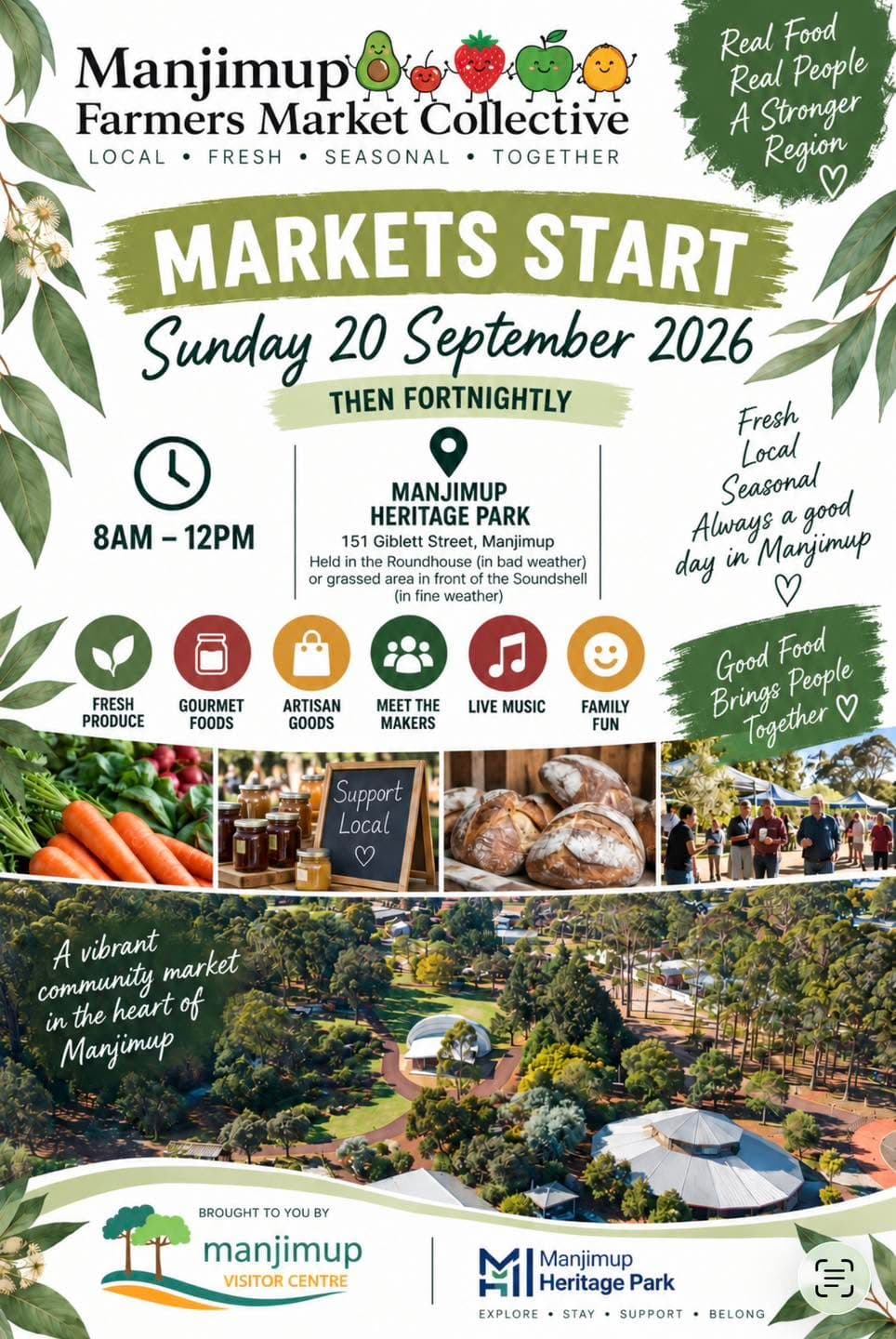 Markets at Manjimup Heritage Park